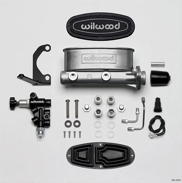 Wilwood Compact Tandem Master Cylinder w/ Proportioning Valve | Mopar A/B/E-Body (261-16797-P) main image 0